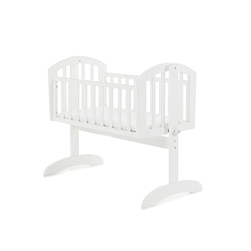 Obaby Obaby Sophie Swinging Crib (White) 1