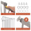 Hauck hauck Safety Gate for Doors and Stairs Stop N Safe 4