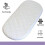 Moses basket mattress, extra thick and comfortable 2