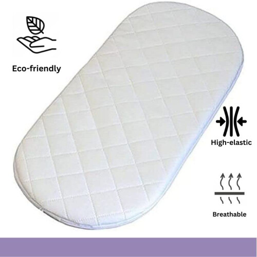 Moses basket mattress, extra thick and comfortable 1