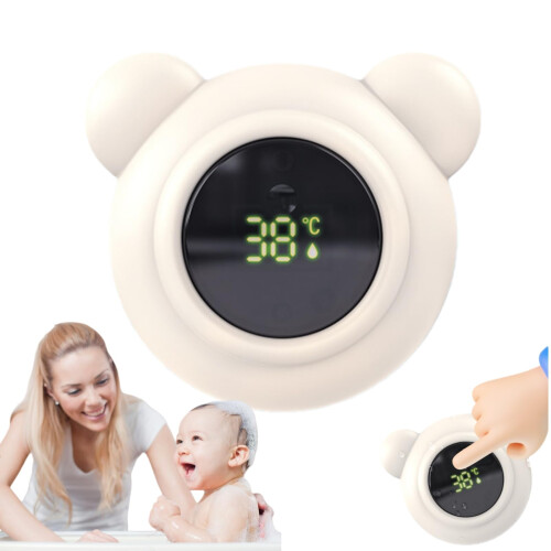 Digital Bath Thermometer,Led Display,Floating Wate