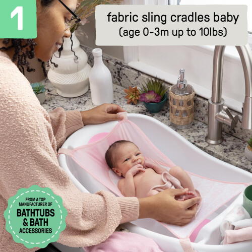 Ingenuity Summer by Ingenuity Comfy Clean Deluxe Newborn to 2