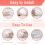 REDTRON Adjustable Cupboard Locks for Children, 9 5