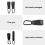 2 Pack Pram Hooks - PU Leather Pram Clips - Suitab 3