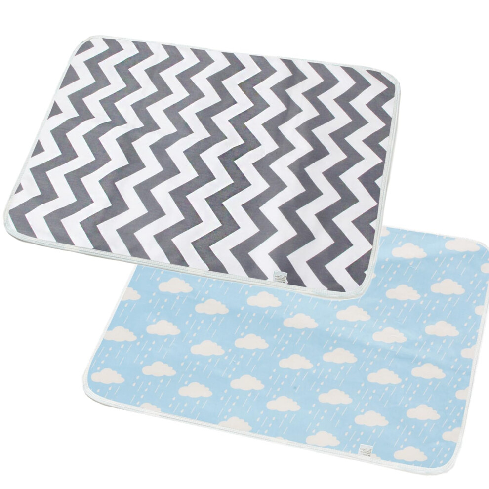 Baby Diaper Changing Pad - 2 Pack 19.6'' X 27.5'' Aisawate