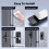 2 Pack Refrigerator Locks with Keys for Kids, Todd 3