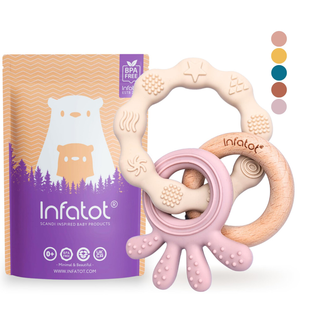Silicone Teether Toys For Babies 0-6 Mont Infatot