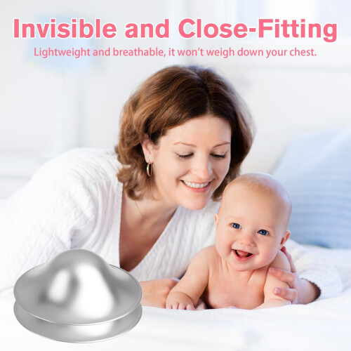 Silver Nipple Shields for Breastfeeding Postpartum 1