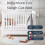 Babymore Eva Sleigh Cot Bed White - Drop Side Cot 2