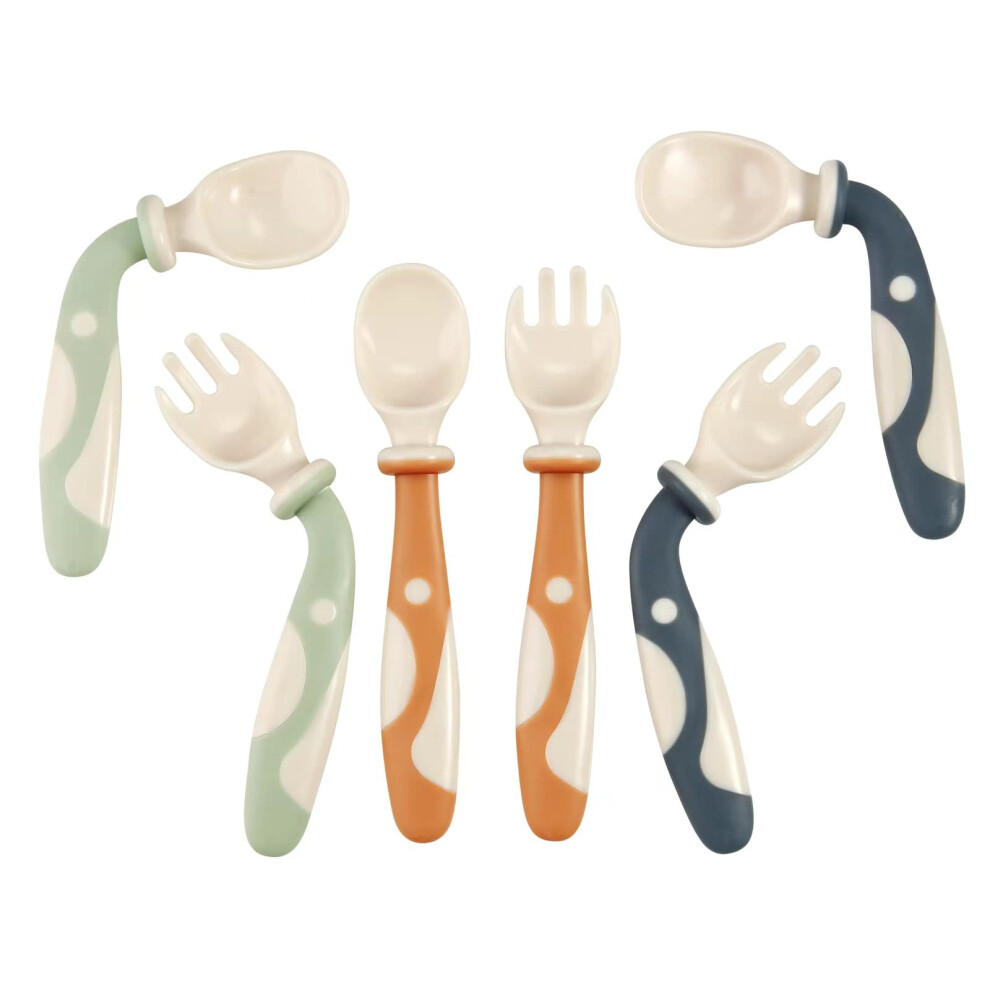 Bendable Spoons And Forks Baby Set 6 Piec Pandaear