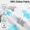 RZYW Headboard Padded Breathable Cot Bumper Bed Ra 5