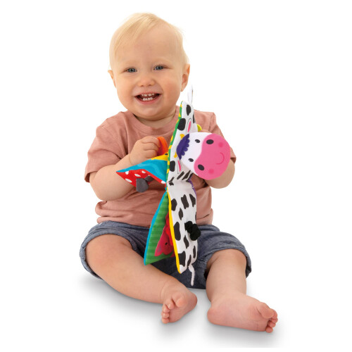 Galt Galt Toys, Teether Soft Book - Farm, Baby Teether 2