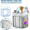 Best Hanging Diaper Caddy stacker for changing tab 5