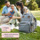 BabbleRoo Baby Changing Bag Backpack, Nappy Changi 8
