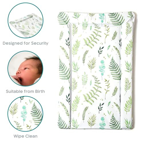 East Coast East Coast Nursery Ltd Botanical Changing Mat, Multi 2