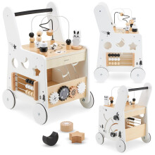 Mamabrum Wooden Baby Walker with Wheels 6-in-1 - P