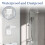 Waterproof Plug Socket Covers, Self Adhesive Socket Switch Guard, 86 Type Single Socket Cover, Dustproof Electrical Outlet Protector for Enhanced Hom 6