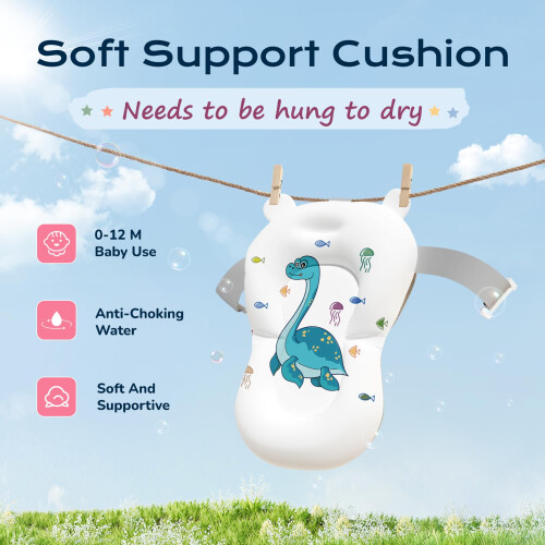 COOSEYA Foldable Baby Bath Tub Essentials for Newb 1