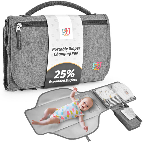Portable Baby Changing Mat - Travel Change Mat wit