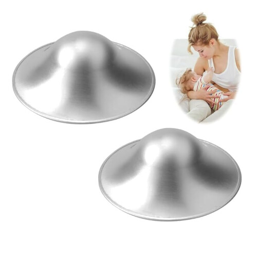 2PCS Silver Nipple Shields 925 Silver Original Cup