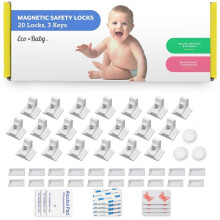 Eco-Baby Cupboard Locks for Children- Pack of 20 M