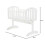 Obaby Obaby Sophie Swinging Crib (White) 4