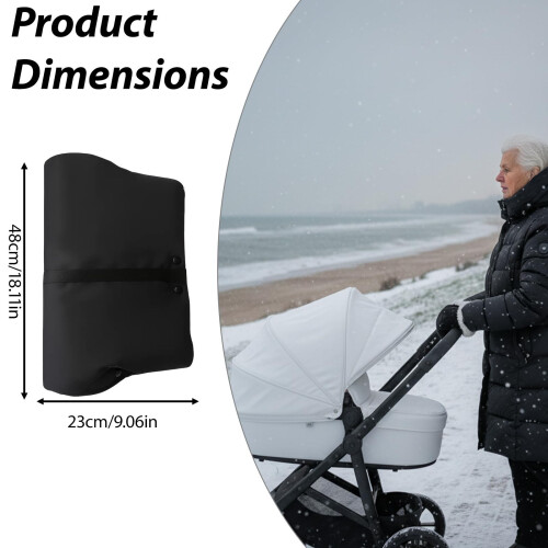 Pram Hand Muff, Pram Gloves for Stroller, Universa 1