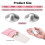 2PCS Silver Nipple Shields 925 Silver Original Cup 2