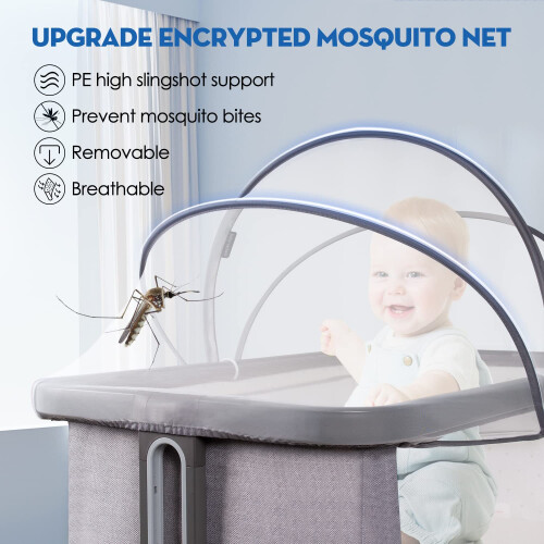 Beberoad Baby Beside Crib Co-Sleeper Mosquito Net 2