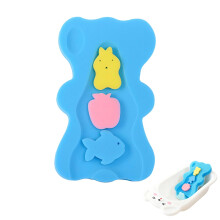 Baby Bath Sponge Support, Anti-Slip Baby Bath Cush