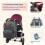 BabbleRoo Baby Changing Bag Backpack, Nappy Changi 6
