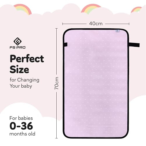 FS Pro Baby Portable Nappy Changing Mat – Foldable 1