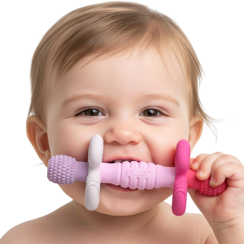 Infatot Barbell Buddy – Teething Toys For Baby, S
