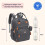 BabbleRoo Baby Changing Bag Backpack, Nappy Changi 2