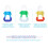 Faburo 4pcs Baby Food Fresh Fruit Feeder Pacifier 3