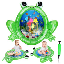 New Frog Shape Tummy Time Baby Water Mat, Premium