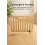 See-Through Dog Bone Wooden Stopper Barrier – No-D 8