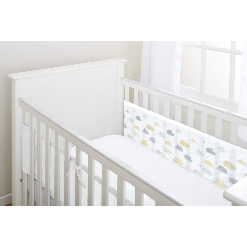 Breathable Mesh Liner For Cot Beds Breathablebaby