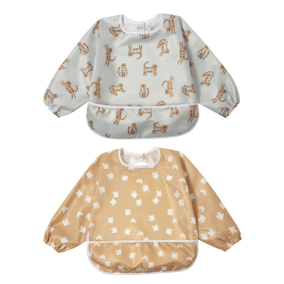 Toddler Weaning Bibs -Waterproof Lon Little Dimsum