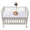 Crib Waterproof Mattress Protector 90x55 cm Fitted 1