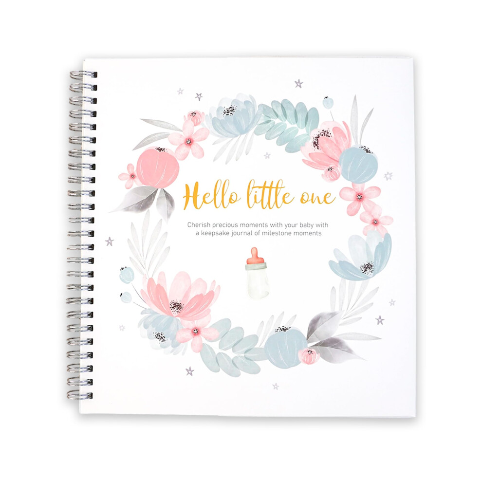 Hiabsee Baby Keepsake Book- Hello Little One Miles