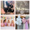 36 Pcs Cute Pink Butterfly Wall Decor Three Sizes, 7