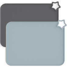 Moonkie Silicone Placemats for Baby & Kid, Stain R