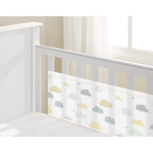 BreathableBaby Breathable Mesh Liner For Cot Beds 1