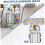 Best Hanging Diaper Caddy stacker for changing tab 6