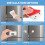 AYESY Window Locks, 2PCS Durable Window Restrictor 4
