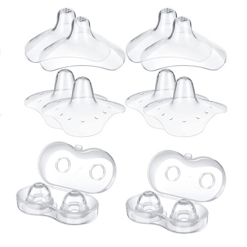 Breast Nipple Shield Silicone Breast Milk Feeding