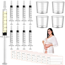 50 Pcs Colostrum Collector Kit 3ml Breast Milk Col