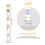 Aolso Baby Height Growth Chart, Wall Hanging Growt 2