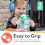 Nuby Nuby Character Sippy Cup Water Bottle - Weighted S 3